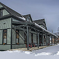 Dansbury Depot in the winter
